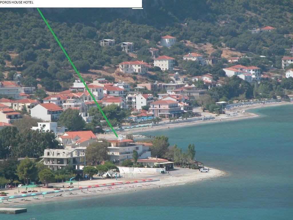 Poros House Hotel Bagian luar foto